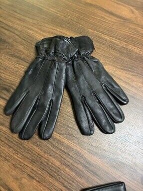 Men’s Leather Gloves Size Small/Medium Lined Gloves Soft Fine Leather